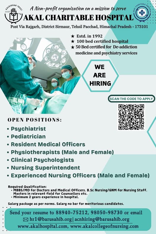 We’re Hiring | Medical Professionals