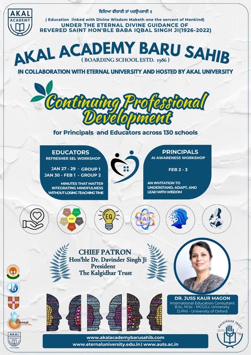 A century of purpose, Four decades of Change: Living the vision of Sant Baba Iqbal Singh Ji!