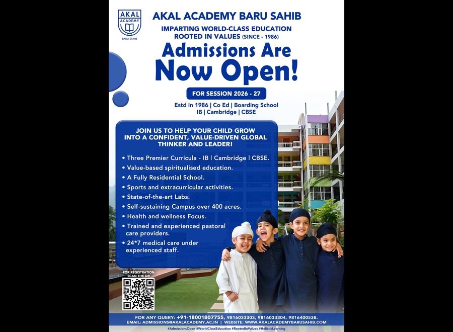 Modern Gurukul in the lap of the Himalaya!