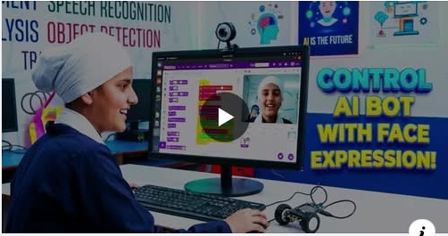 AI Bot with Face Expression | LinkedIn Post