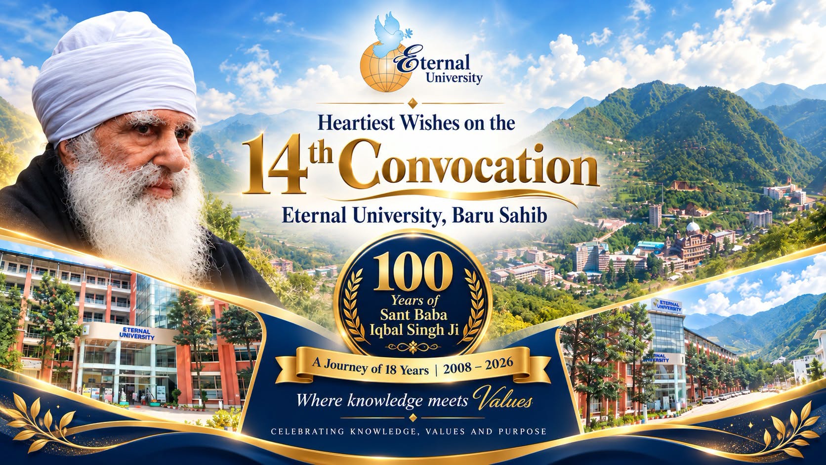Heartiest Wishes on the 14th Convocation | An Auspicious Beginning