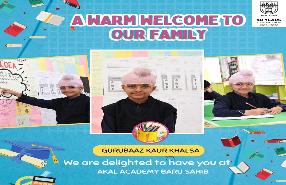 A very warm welcome to Eshar and Gurubaaz to the Akal Academy family