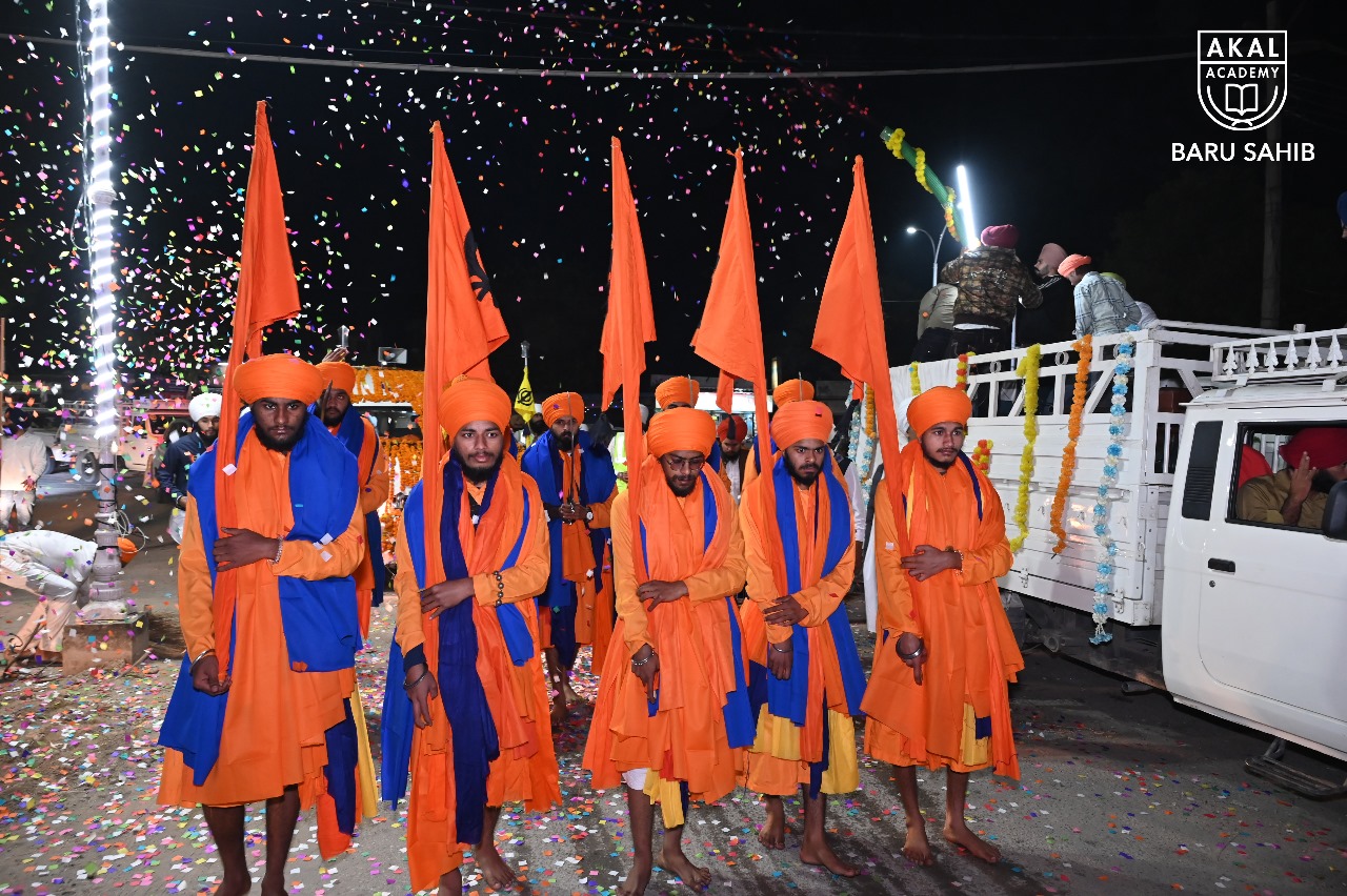 350th Shaheedi Shatabdi of Shri Guru Tegh Bahadur Sahib, Nagar Kirtan from Gurdwara Shri Baru Sahib to Gurdwara Shri Sis Ganj Sahib, Anand pur Sahib Gallery Image