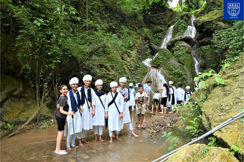 International Campers on a Nature Walk at Baru Sahib Gallery Image