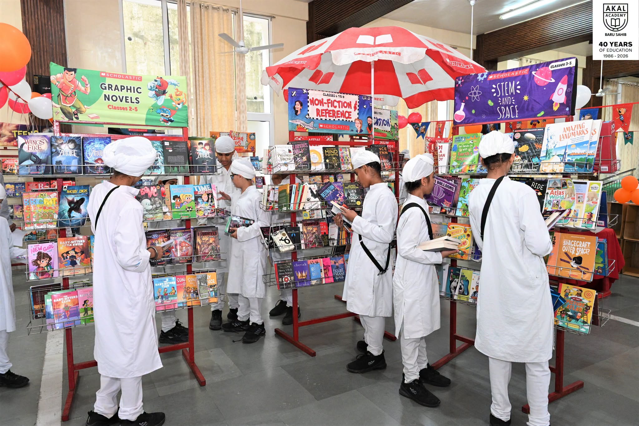 Every book is a new adventure waiting to begin. Gallery Image