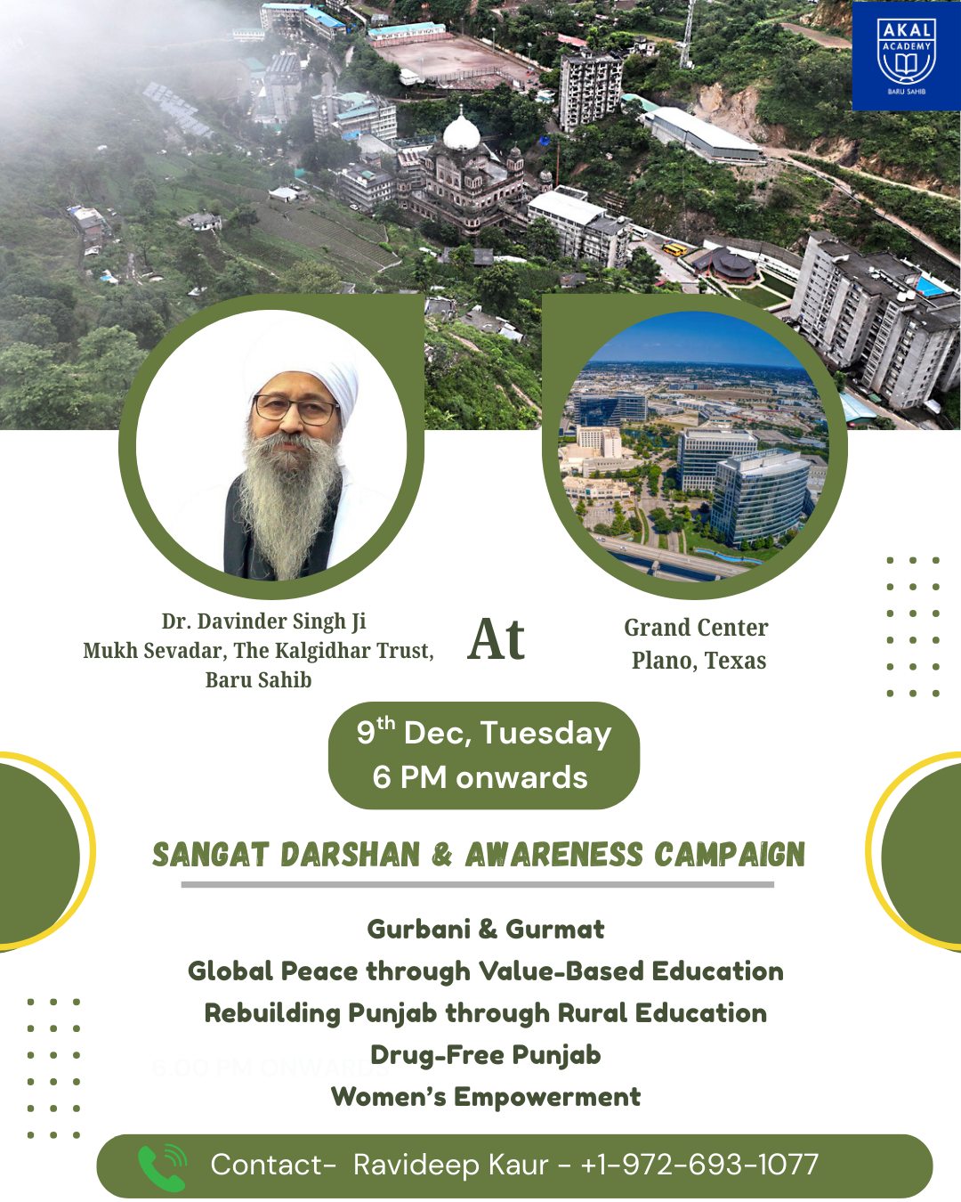 A Movement Towards Global Peace Through Value-Based Education - USA Sangat Darshan 2025 Gallery Image