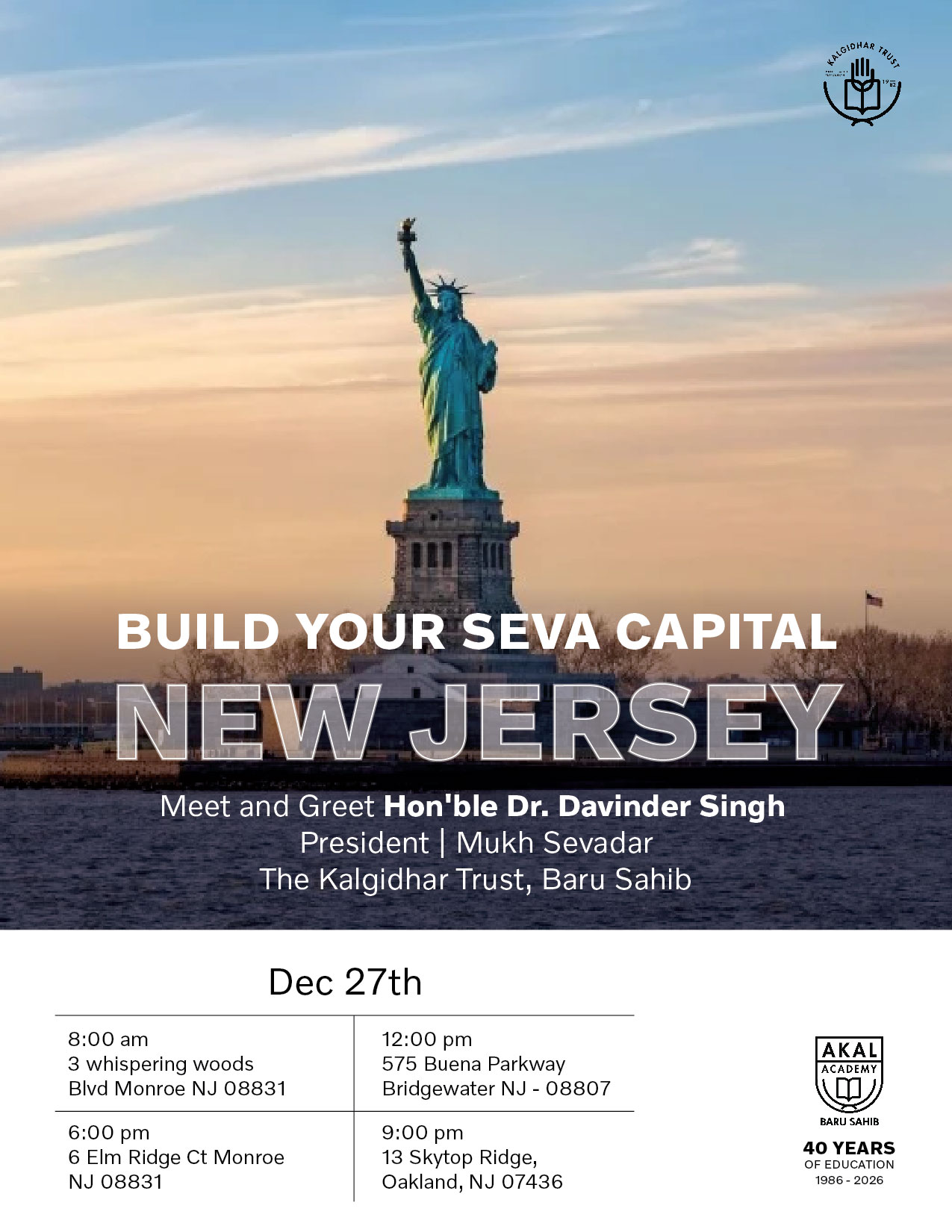 A movement toward global peace begins with value-based education - USA Sangat Darshan 2025 Gallery Image