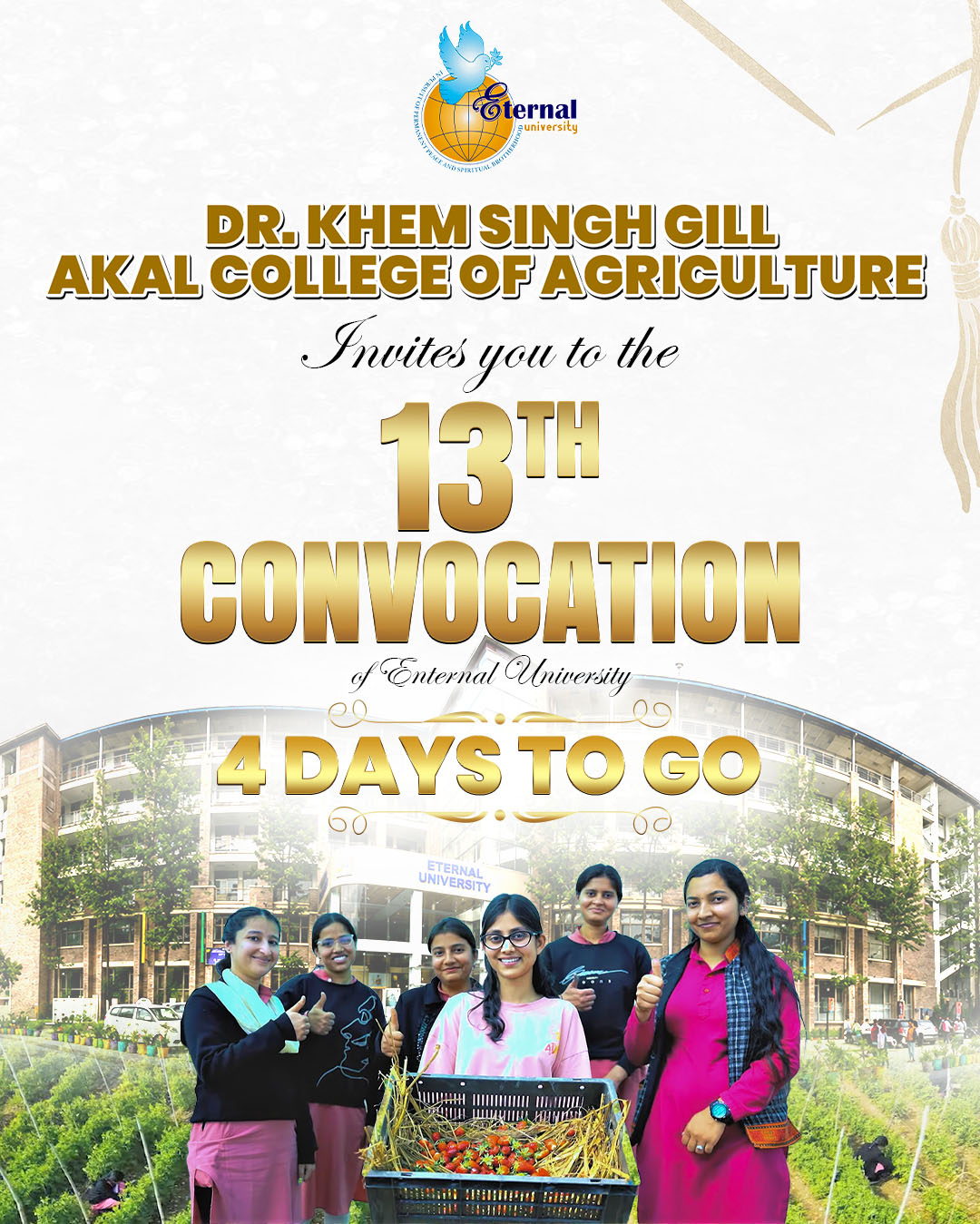 4 Days to Go | 13th Convocation Ceremony 2026 Gallery Image