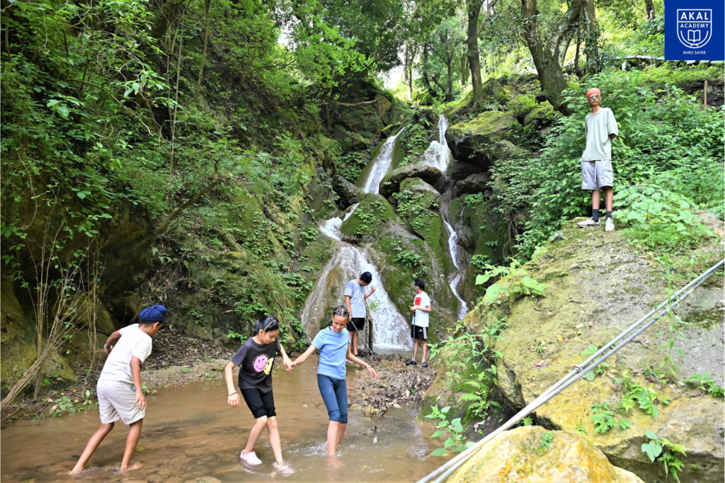 International Campers on a Nature Walk at Baru Sahib Gallery Image
