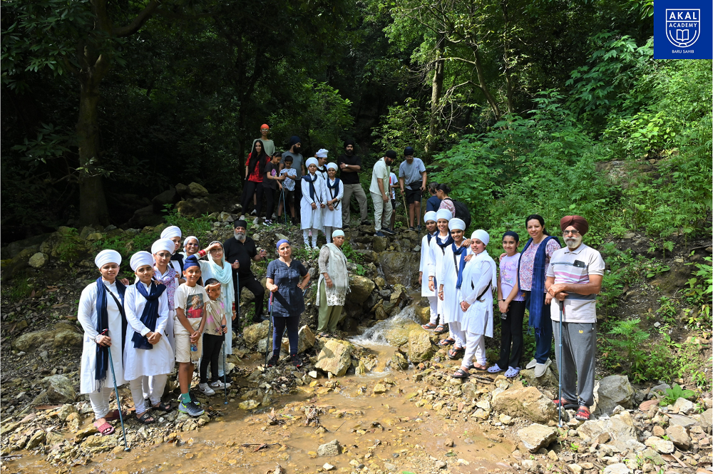International Campers on a Nature Walk at Baru Sahib Gallery Image