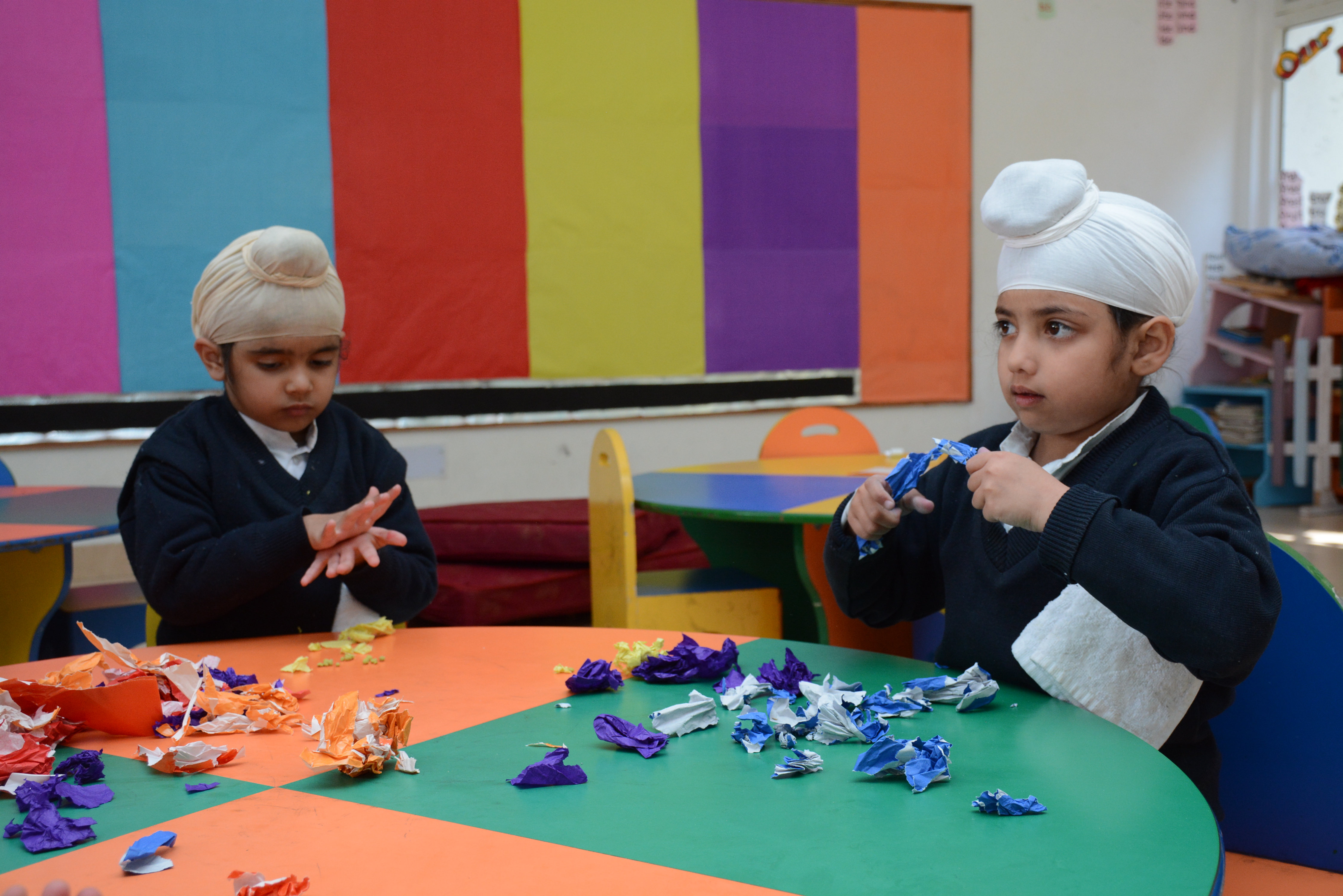 Paper Crush and Doll Making