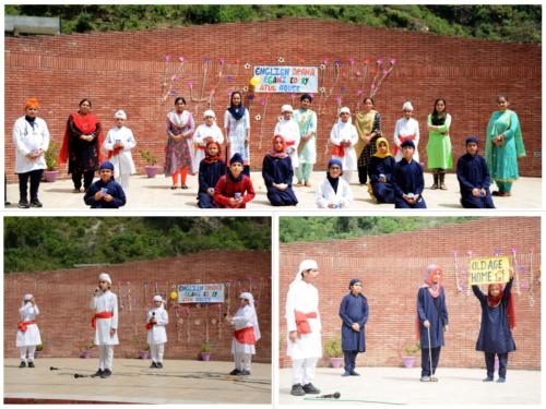 collage of english drama of Abhay house