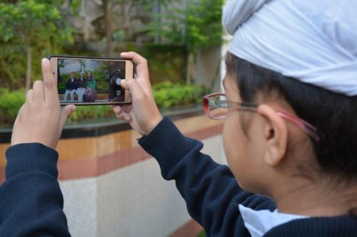 Students of the IB World School were engaged in photography video making activity (3)