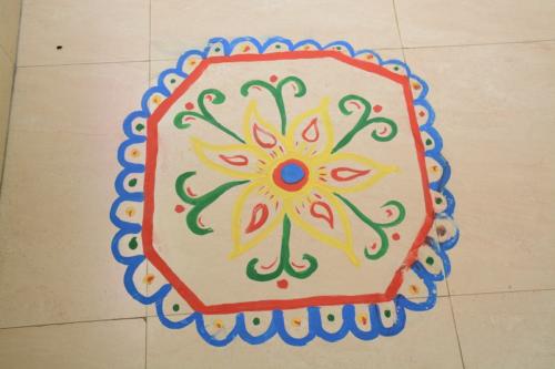 Vegetable Cotton Painting (6)
